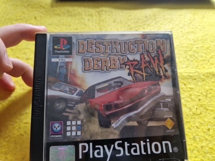 Destruction Derby Raw PlayStation1 Ps1 PlayStation2 Ps2 games Original