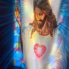Jesus shower curtain & decal