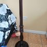 Vintage Mahogany Floor Lamp Image 3