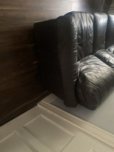 leather sofa