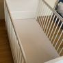 Cot bed and mattress Image 5