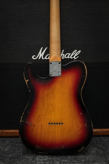 Fender Custom Shop Limited Edition 1965 HS Telecaster Custom -Heavy Relic- (Aged Candy Tangerine)
