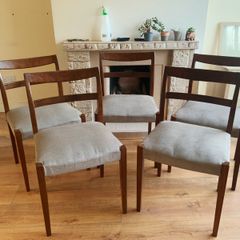 Mid-century modern dining chairs (6)