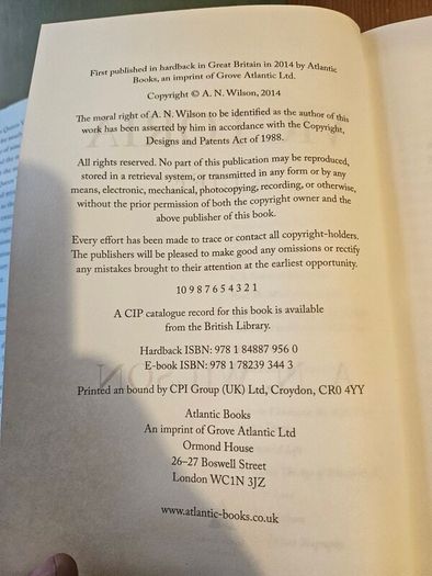Victoria  A Life.  By A.n.wilson. First Edition Hardback With Dustjacket In Good Condition. See Photos For Same.