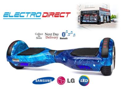 6.5 inch Hoverboard Diablo Bluetooth - Blue Galaxy for Sale