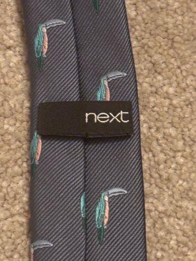 Child's Tie Bird Motif