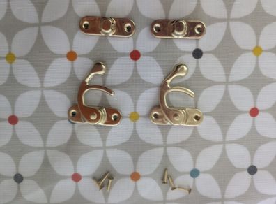 Cheap Brass Effect Hook Latches For Small Box