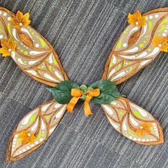 Hand made, hand painted unique fairy wings - perfect for Halloween dress