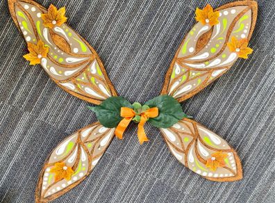 Hand made, hand painted unique fairy wings - perfect for Halloween dress