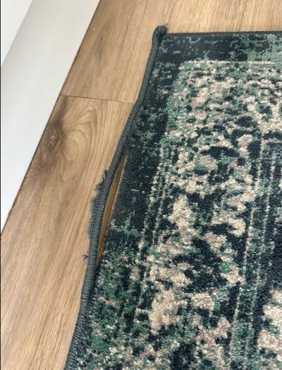 Ikea Vonsbak Teal Rug / Runner