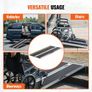 Portable Wheelchair Ramp, 152 cm 363 kg Capacity, Non-Slip Aluminum Folding Threshold Ramp, Foldable Mobility Scooter Ramp Wheel Chair Ramp, Handicap Ramp for Home Steps, Stairs, Doorways, Curbs Image 5