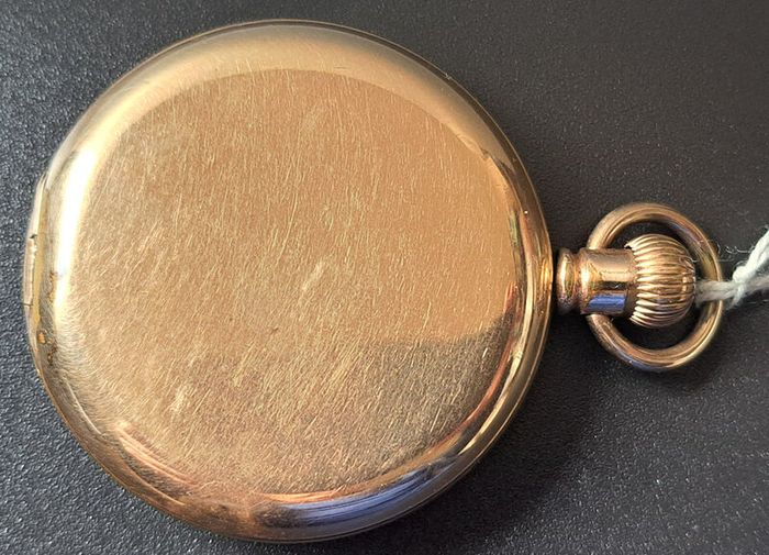 Record Watch Co "Roirol" - 14kt Gold Filled Hunter Case -1950s