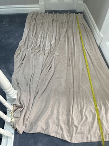 Curtains Pair Beige