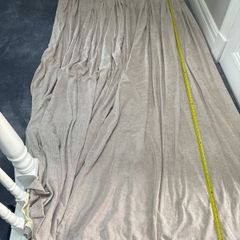 Curtains Pair Beige