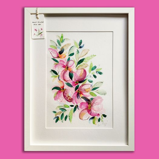 FRAMED Original Watercolour Painting