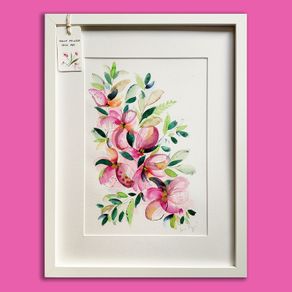 FRAMED Original Watercolour Painting