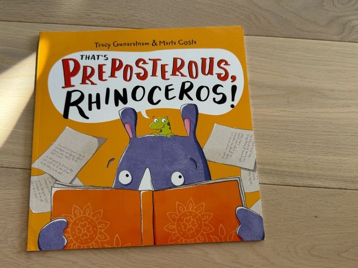Tracy Gunaratnam: That's Preposterous, Rhinoceros!