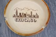 Vintage Chicago Skyline Ashtray