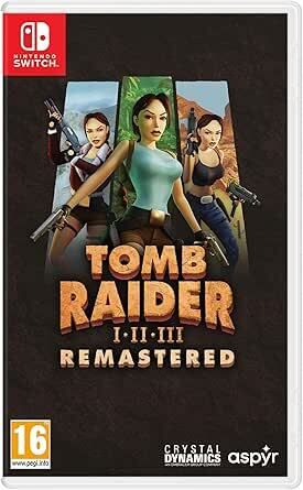 (sealed) Tomb Raider 1-3 Remastered Starring Lara Croft - Nintendo Switch game