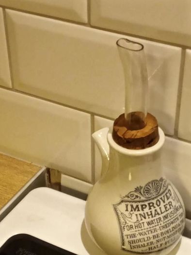 Vintage/Antique Improved Inhaler
