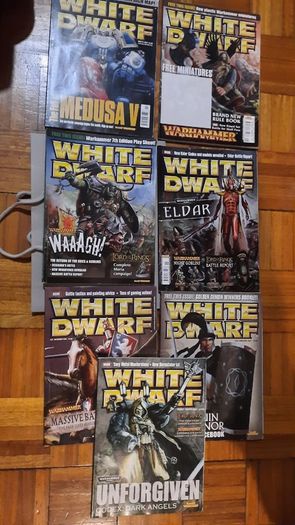 White dwarf Warrhammer 40,000 issues lot 1
