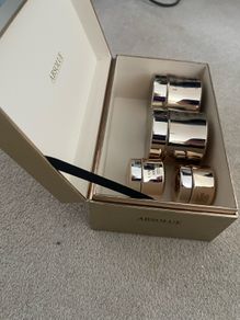 Lancome jars and box