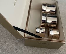 Lancome jars and box
