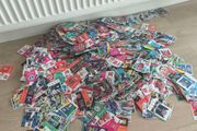 Thousands of Match Attax and Panini Football Cards