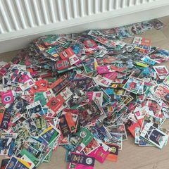 Thousands of Match Attax and Panini Football Cards