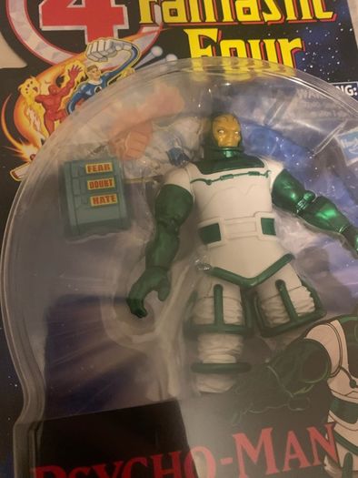 Marvel Comic Fantastic Four Psycho-Man Action Figure