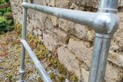 Vintage Chrome Towel Rail