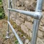 Vintage Chrome Towel Rail Image 5