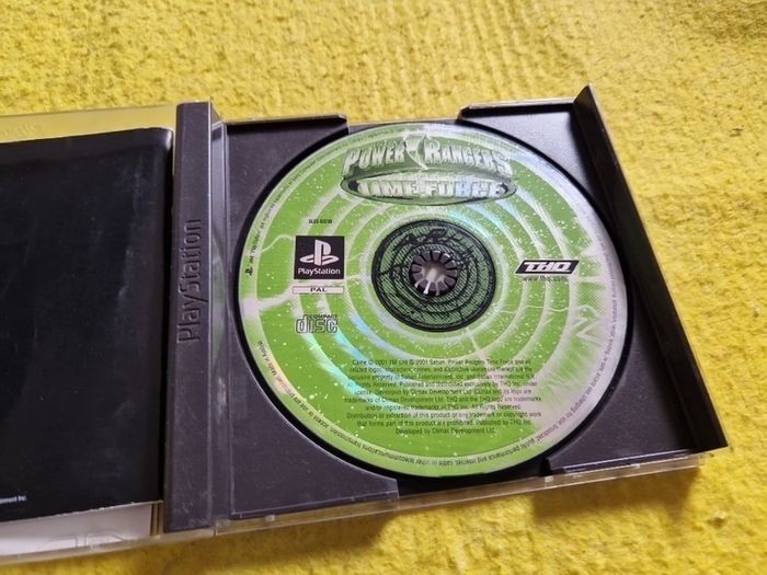 Power Rangers Time Force PlayStation1 Ps1 PlayStation2 Ps2 Games Original