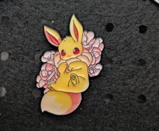 Flareon enamel pin