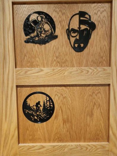 wall art 3d printed picture frame, Lake view, Mountain View, Birds, Fishing, Marvel, DC etc.