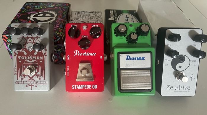 Pedal Clearout! Overdrive, Reverb, Pedalboard