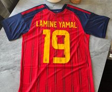 Spain Home jersey WC 26 (2 star edition) LamineYamal#19