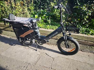 ENGWE LE20 Electric Cargo Bike | Dual Battery | Only 168km | 2 Kids | 6 Months Warranty