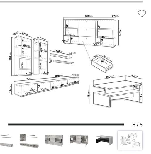 Living room furniture set