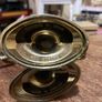 Vintage mini brass candle holders Image 4