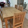 Dining Table and 6 Chairs Image 5