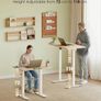 Standing Desk, 80cm Small Height Adjustable Desk with 3 Memory Heights Image 5