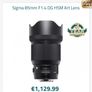 Sigma 85mm f1.4 Image 8