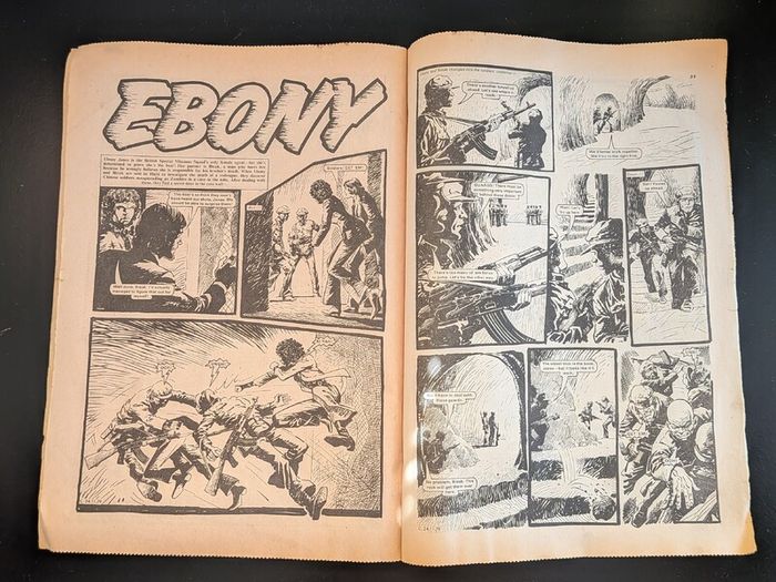 THE CRUNCH Comic No. 45 Nov 24 1979 Vintage DC Thomson British UK Weekly Starhawk