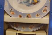 New Aynsley Nursery Rhyme Collection 3 piece plate set