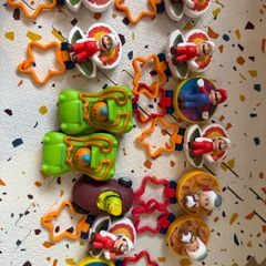 Random selection McDonalds toys - Super Mario/Mr Men