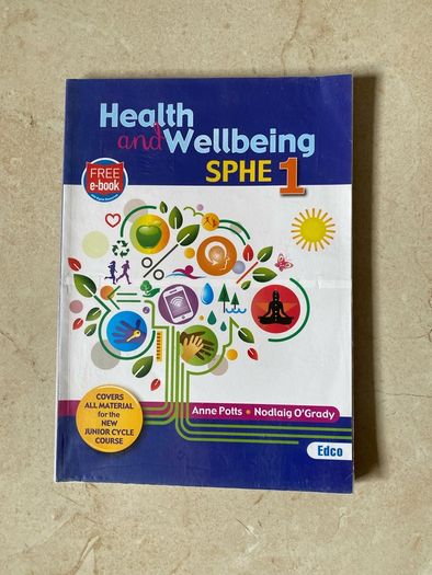 Junior Cycle SPHE    Health and Wellbeing SPHE 1  Includes free e-book code