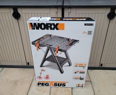 Folding Workbench Sawhorse Worx Pegasus WX051