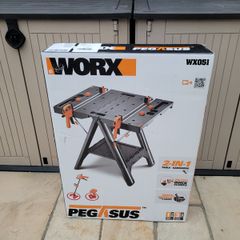 Folding Workbench Sawhorse Worx Pegasus WX051