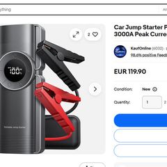 Car Jump Starter.
